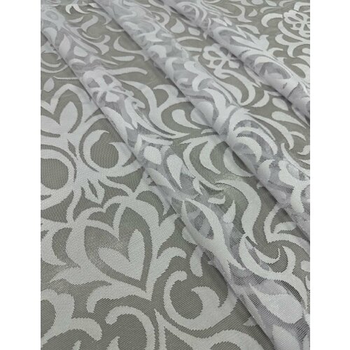 Ткань для штор Viva текстиль/тюль жаккард, высота 150 см, на отрез 1 метра, ткань отправляется единым метражом в одном заказе