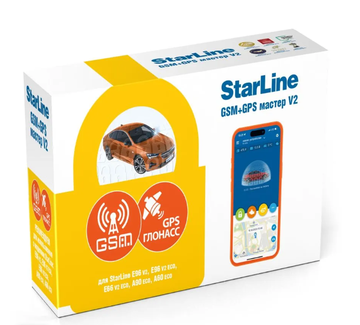 StarLine GSM+GPS Мастер-6 V2 для сигнализаций A60/A90, E66 v2/E96 v2