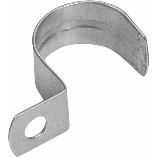 Скоба оцинкованная с одним отверстием 20 мм 100 шт 1243₽