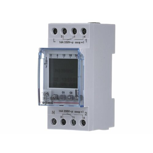 Цифровой таймер 230 В переменного тока AlphaRex3DY22/412630 – Legrand Bticino – 412630 – 3245064126304