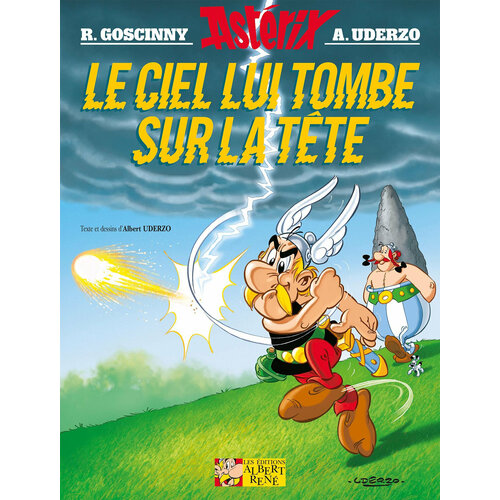 Asterix. Tome 33. Le ciel lui tombe sur la tete / Книга на Французском