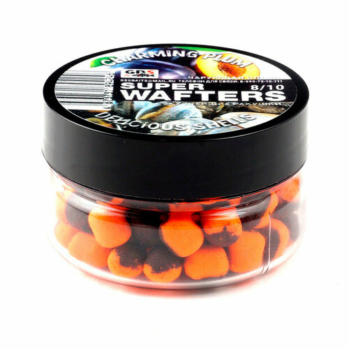 бойлы carp sweets wafters тутти фрутти 10х7мм 20гр вафтерсы наживка на карпа бойлы нейтральной плавучести Вафтерсы чарующая слива + вкуснейшие ракушки 8х10 GBS 2024