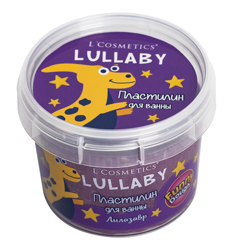 LCOSMETICS LULLABY Пластилин для ванны Лилазавр 120 г 499₽