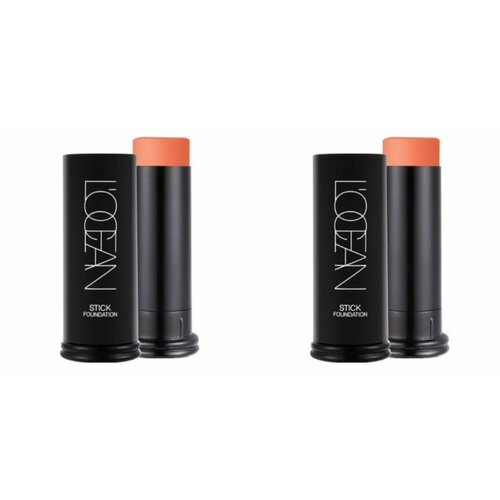 Тональное основа-стик L’ocean ontouring Strobing Stick Foundation 24 Coral, 13 г, 2 шт