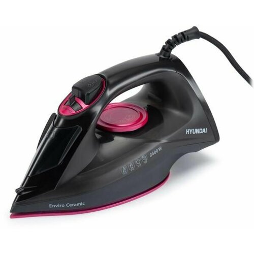 Утюг Hyundai H-SI01559 черный розовый 439000₽