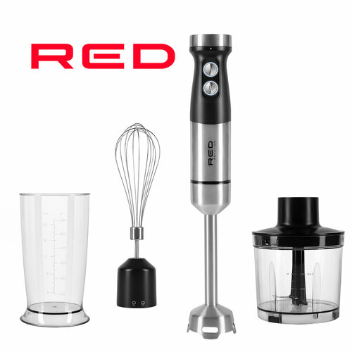 Блендер RED solution HB2904 серый, черный, серебристый
