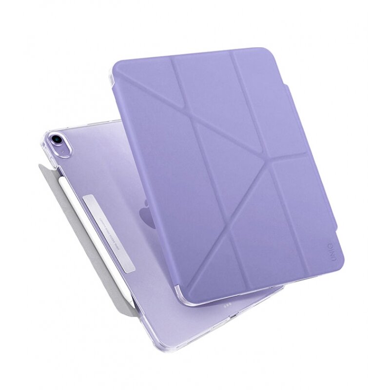 Чехол Uniq Camden Anti-microbial для iPad Air 10.9 (2022/20) с отсеком для стилуса Фиолетовый Purple