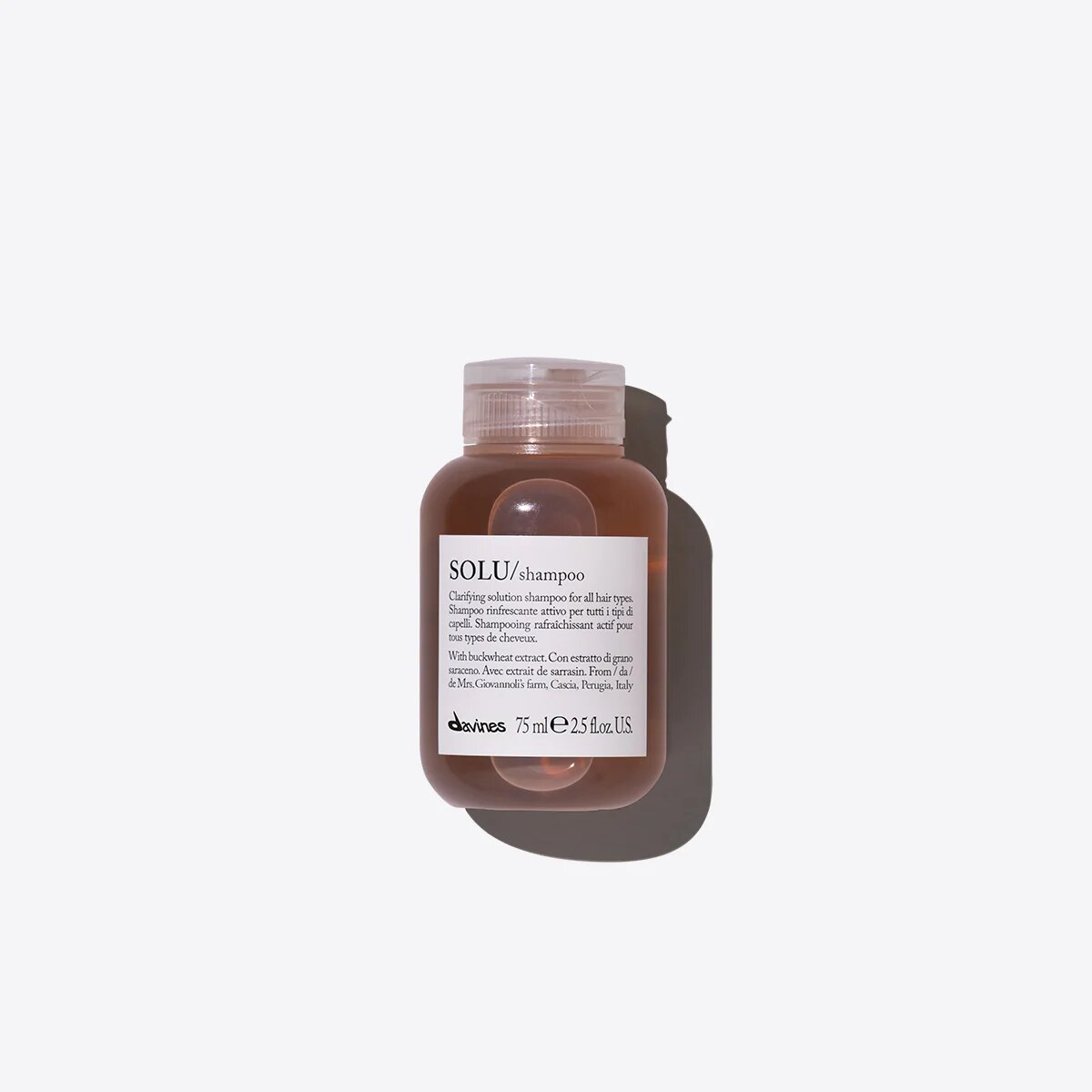 Davines шампунь Solu clarifying solution, 75 мл