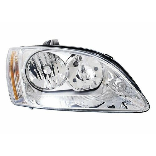 Передняя фара Форд Фокус 2 левая хромированная внутри 2005-2008