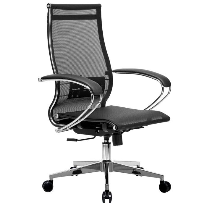 Кресло компьютерное Мetta 9(MPRU)/подл.131/осн.004, Черный