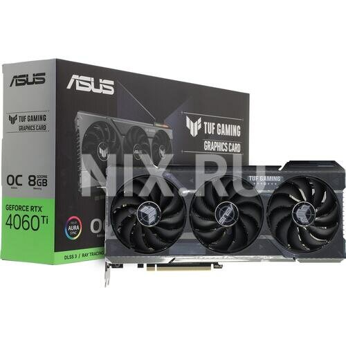 Видеокарта Asus TUF Gaming TUF-RTX4060TI-O8G-GAMING