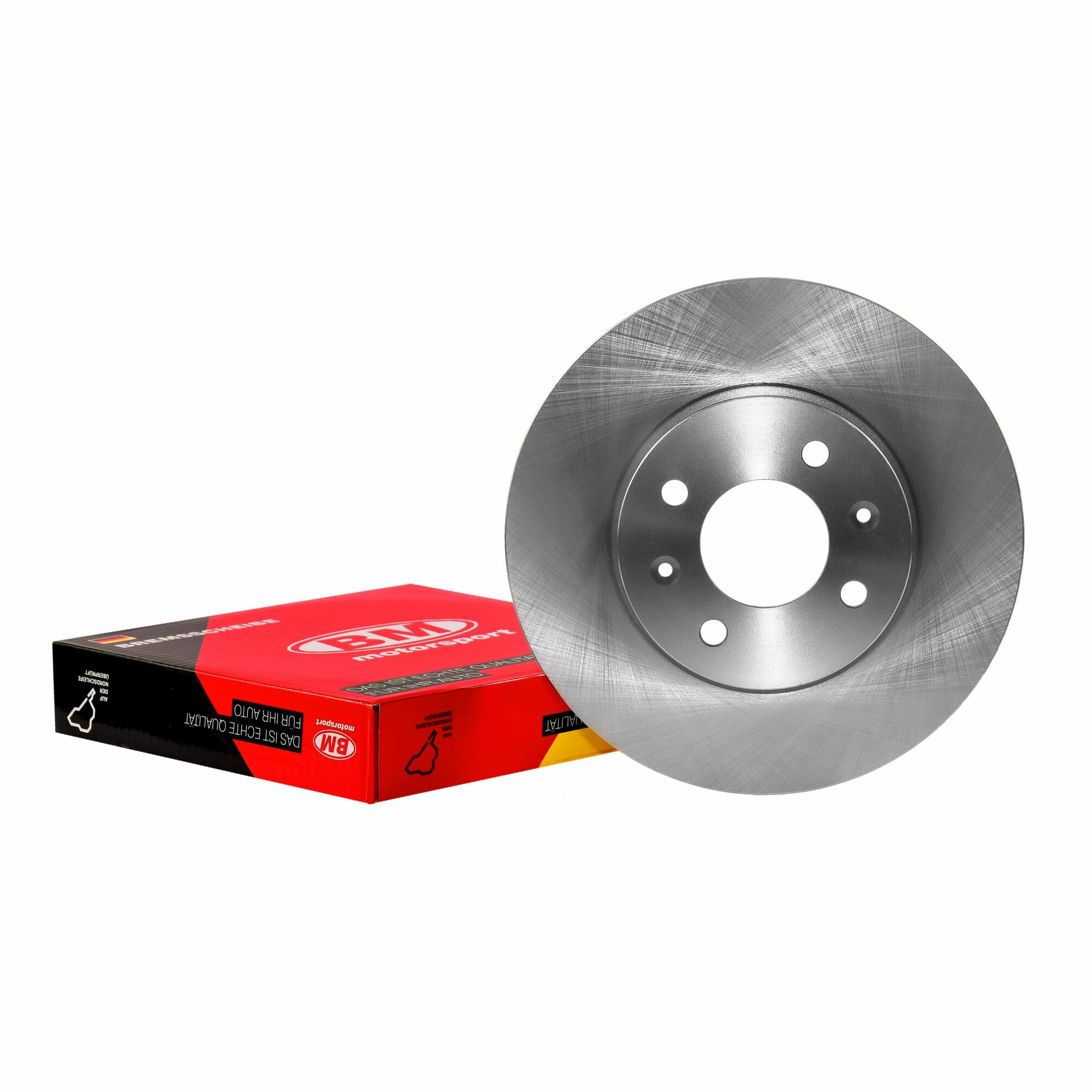 Диск тормозной передний Bm-motorsport BDV136 для а/м Hyundai Solaris I Kia Rio III 256x22 мм.