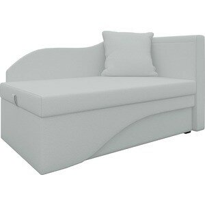 фото Кушетка АртМебель Грация эко-кожа белый правый