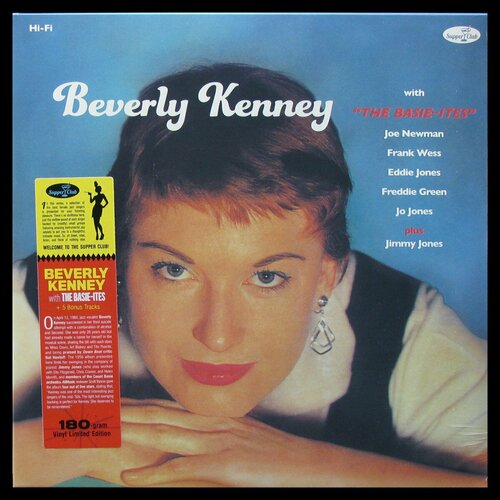Виниловая пластинка Supper Club Beverly Kenney With The Basie-Ites 4190₽
