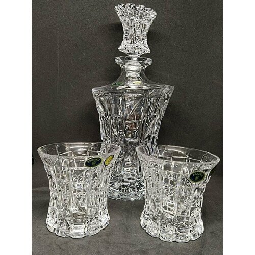 Хрустальный набор для напитков на две персоны Богемия