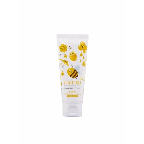 Пенка для умывания для сухой кожи HONEY/