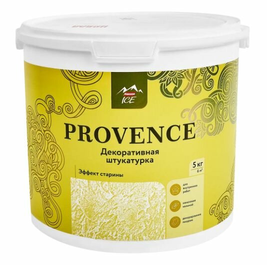 Штукатурка декоративная Parade Provence эффект старины цвет белый 5 кг