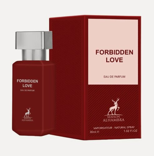 Изображение товара Maison Alhambra Парфюмерная вода женская FORBIDDEN LOVE, 30 мл