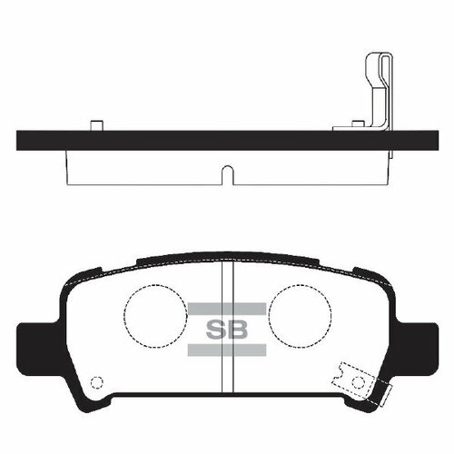 SP2120_колодки дисковые з! Subaru Forester 2.0 97-02/Impreza 00>/Legacy 98>