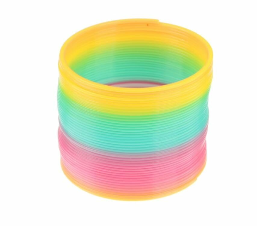 Пружинка радуга Антистрессовая игрушка Круг