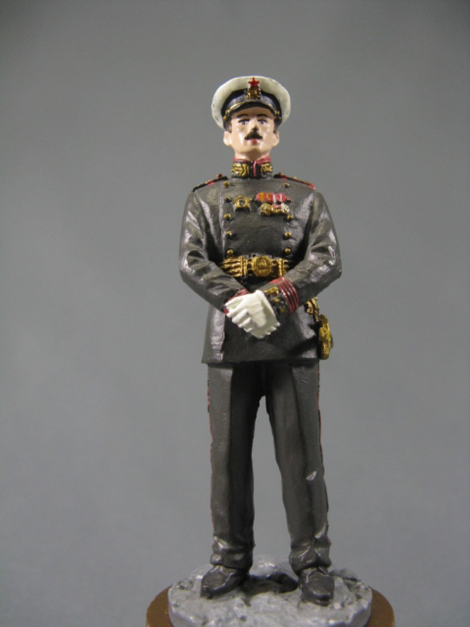 Оловянный солдатик Генерал-лейтенант береговой службы ВМФ в парадной форме, 1943-1945 гг.