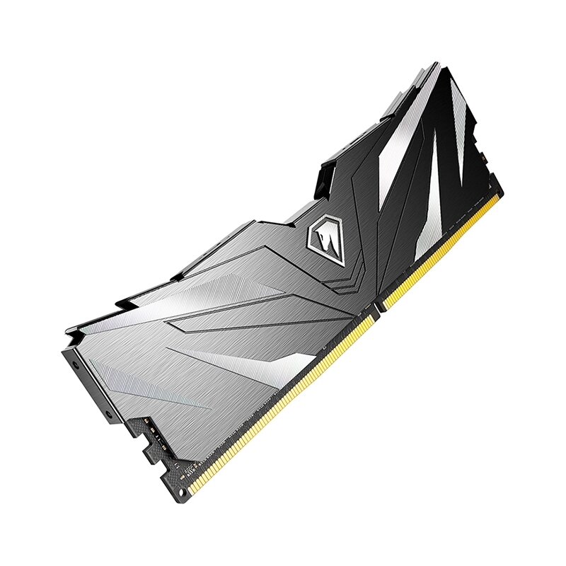 Оперативная память Netac 8Gb DDR4 3200Mhz DIMM PC25600, Shadow II NTSWD4P32SP-08K C16 Black, с радиатором