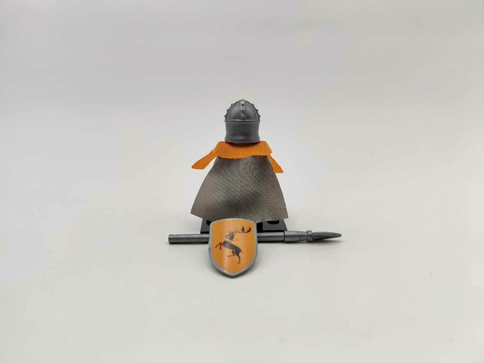 Минифигурка «Копеечник Баратеонов», фигурка из коллекции "Войска домов" из "Игры престолов", совместима с конструкторами Lego — фото 1