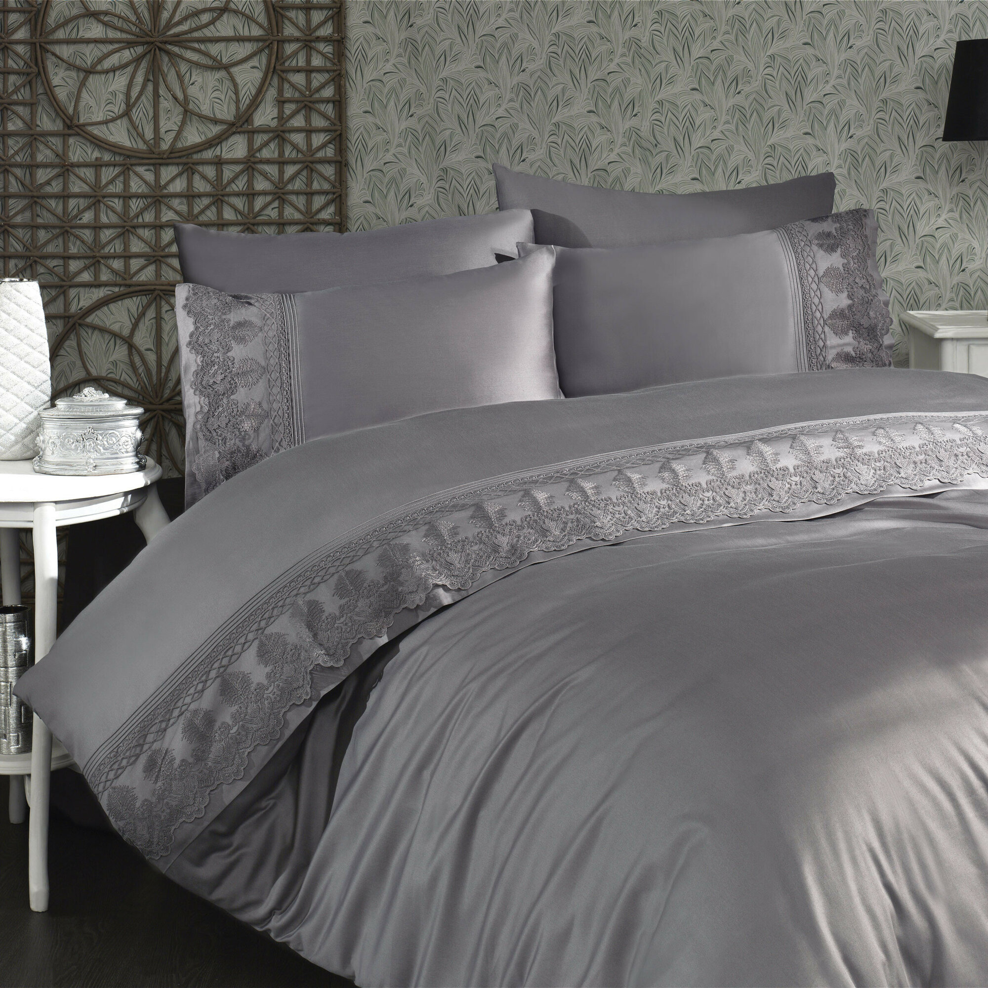 Комплект постельного белья Grazie Home CIWAN антрацит