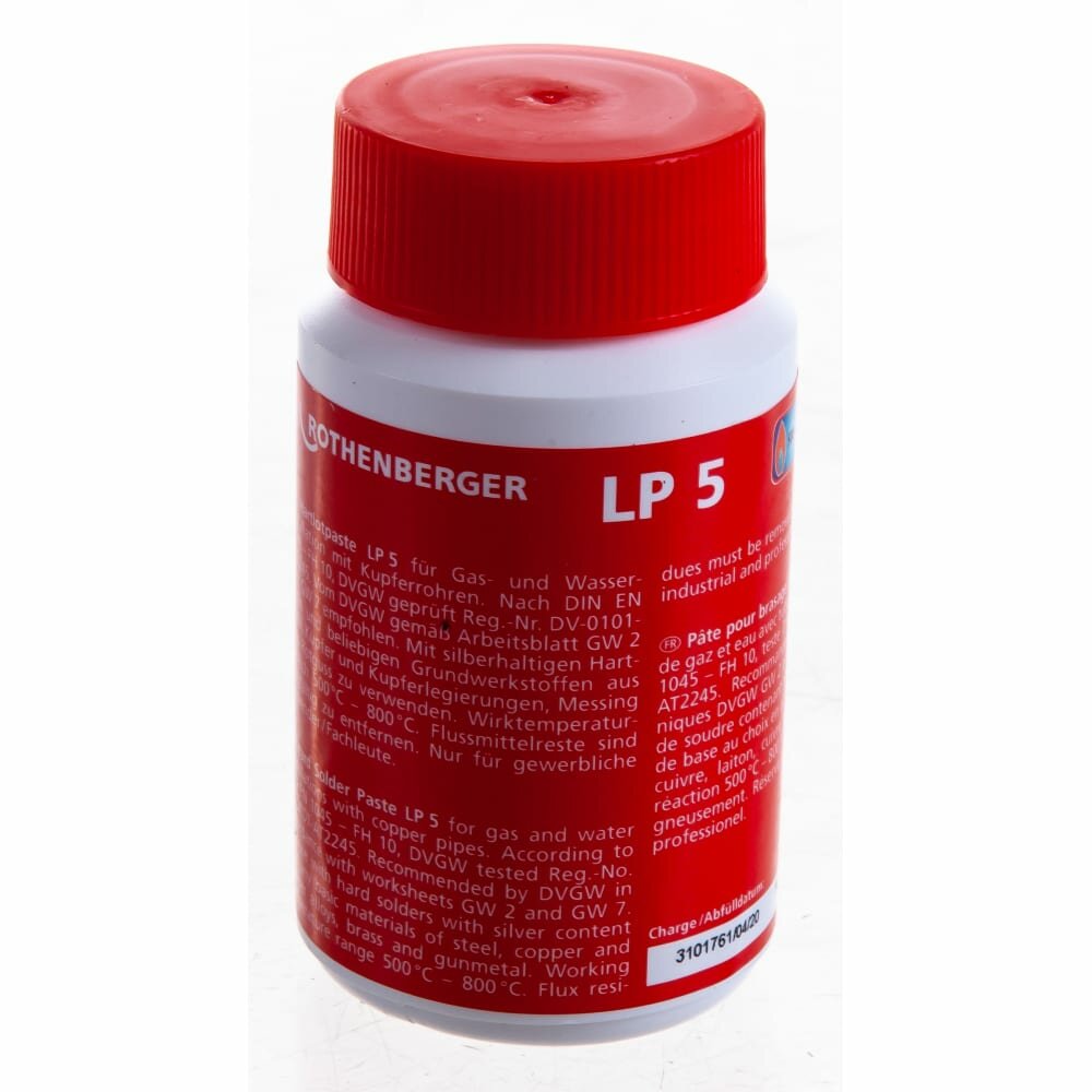 Пастообразный флюс для твердого припоя LP 5 Rothenberger F SH1