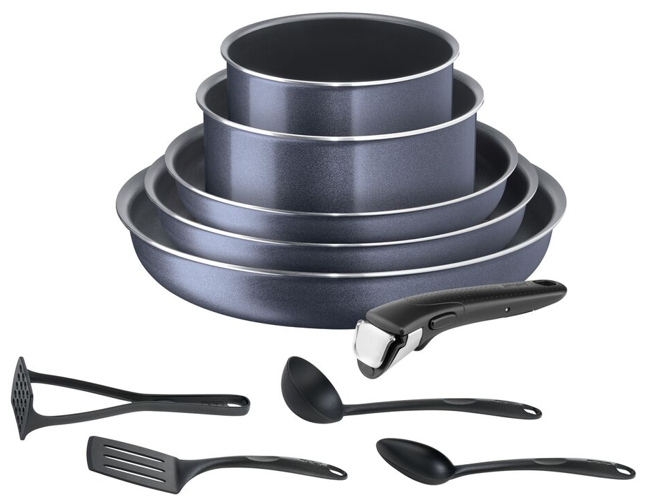 Набор посуды (антипригарное покрытие) Tefal Ingenio Twinkle 10 предметов (04180860) — фото 1