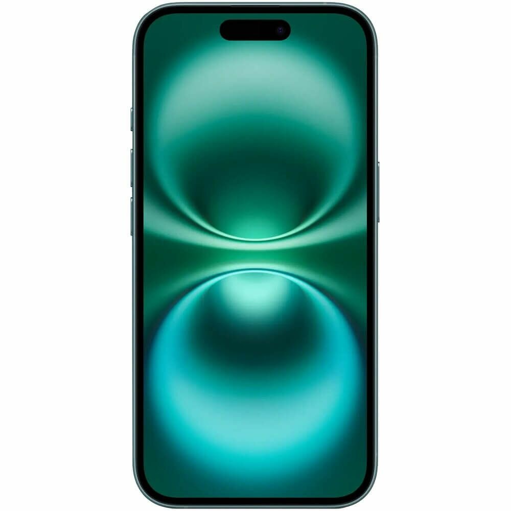 Смартфон Apple iPhone 16 128 ГБ, Dual: nano SIM + eSIM, зеленый — фото 1