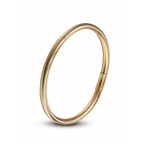 Жесткий браслет YA ZOLOTO, желтое золото, 585 проба, желтый