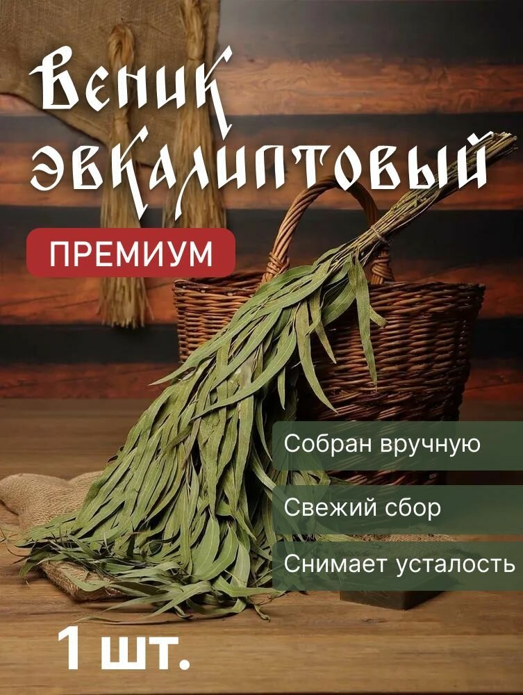 Веник Эвкалипт 1 штука