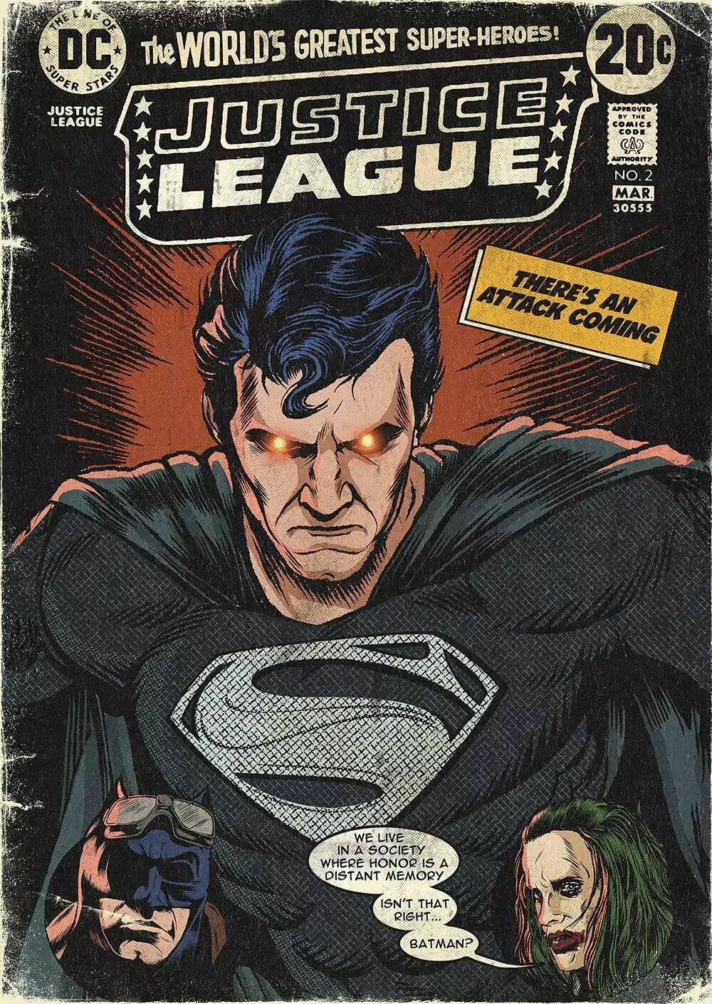 Открытка Justice League #2: We Live In A Society