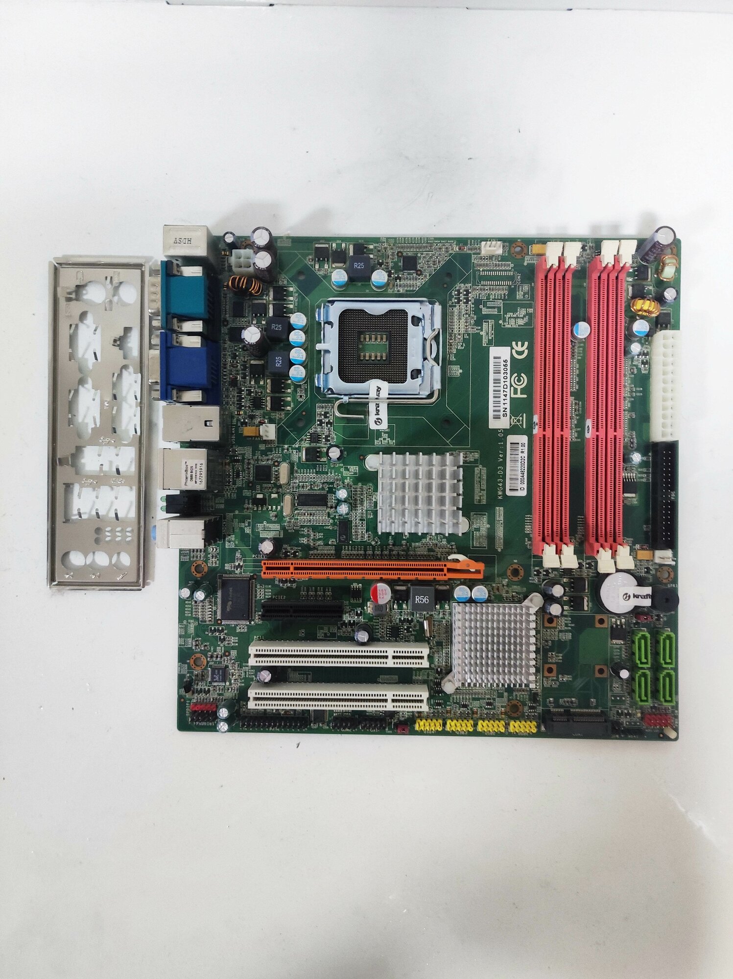 Материнская плата Kraftway KWG43-D3 LGA775 DDR3
