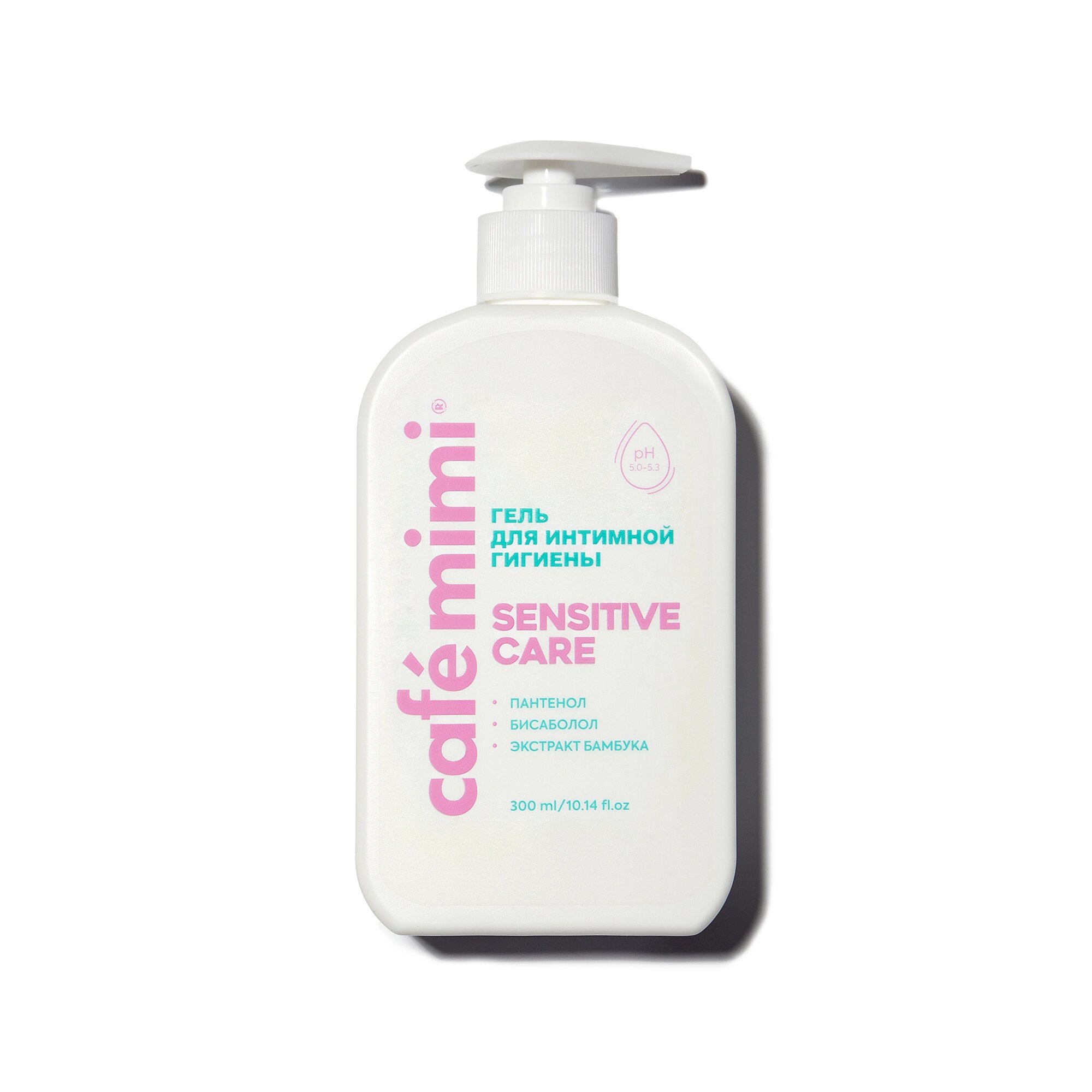 CAFE MIMI COLOURS Гель для интимной гигиены SENSITIVE CARE 300 мл