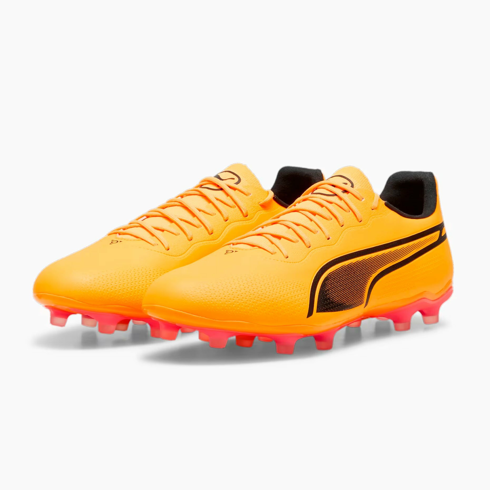 Бутсы PUMA KING PRO FG/AG, размер 41, желтый