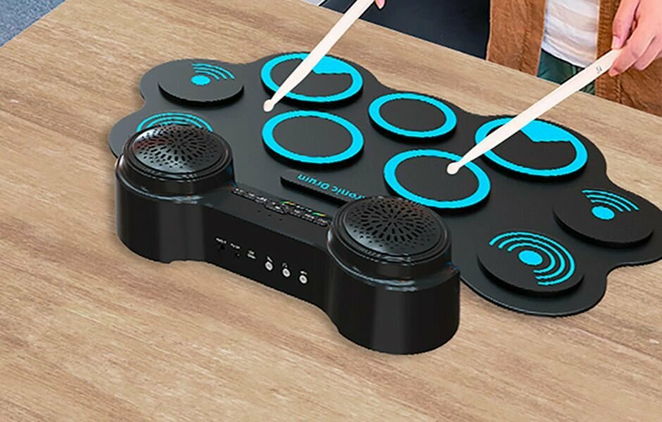 Портативная барабанная установка Roll Up Drum Kit MD668