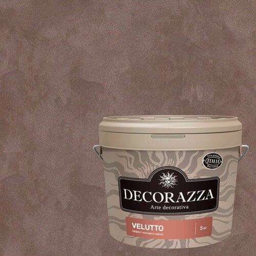 Изображение товара Декоративная штукатурка с эффектом матового шёлка Decorazza Velluto (5кг) VT 10-44