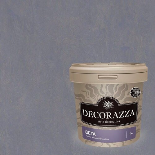 Изображение товара Декоративная штукатурка с эффектом натурального шелка Decorazza Seta (1кг) ST 18-34