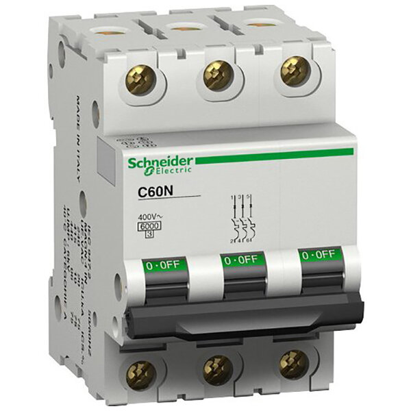 Авт. выкл. SCHNEIDER ELECTRIC Multi 9 С60N 3P 16А хар-ка C