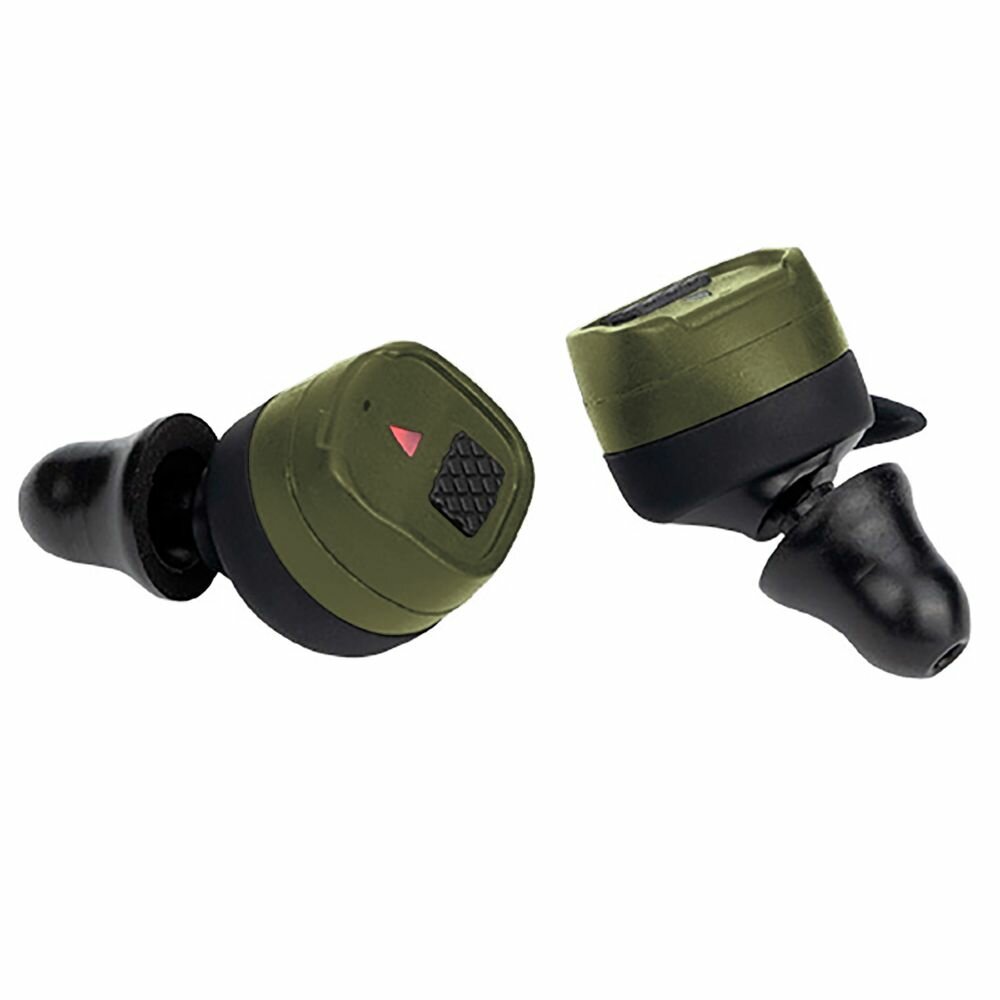 Активные беруши EARMOR M20T Pro зеленые с шумоподавлением, Bluetooth и кейсом — фото 1