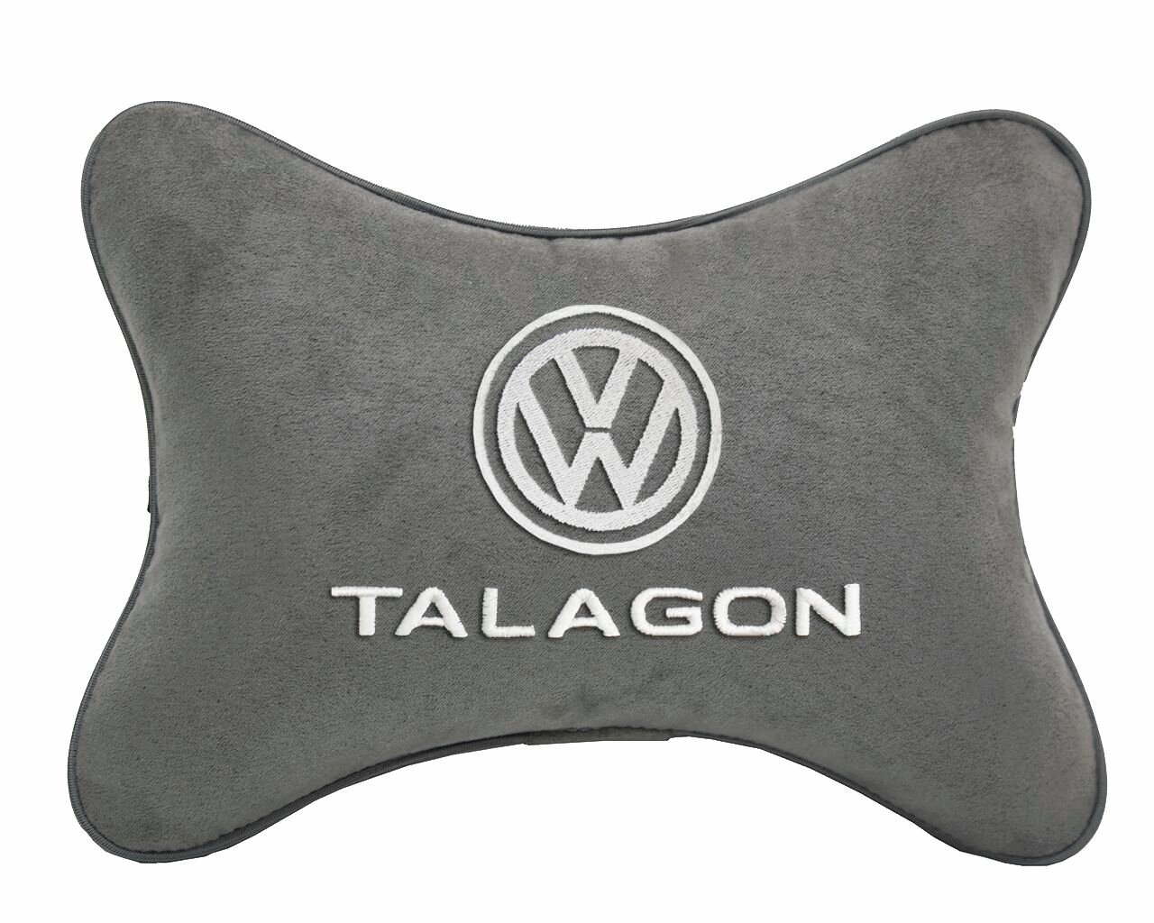 Подушка на подголовник светло-серая алькантара VOLKSWAGEN Talagon