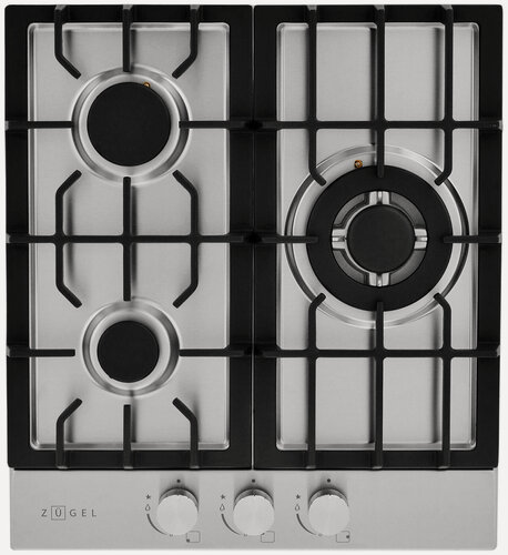 Изображение товара Газовая варочная панель Zugel ZGH451X, стальная