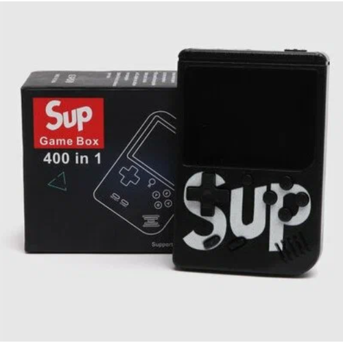 Игровая приставка портативная консоль SUP GAME BOX 400 игр в 1 черный 800₽