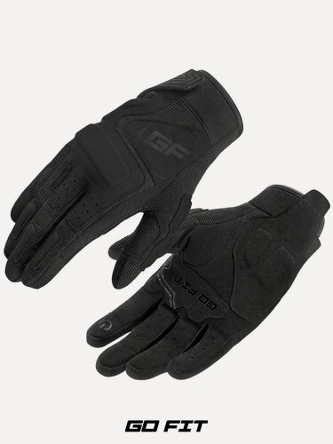 Изображение товара Перчатки тактические GO FIT Active, спортивные, мотоперчатки, экипировка для мотоцикла, сенсорные, размер M