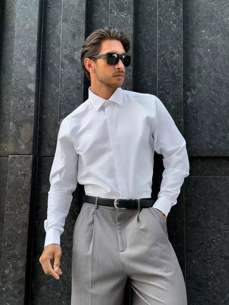 Рубашка Cassa Marina, размер M, белый