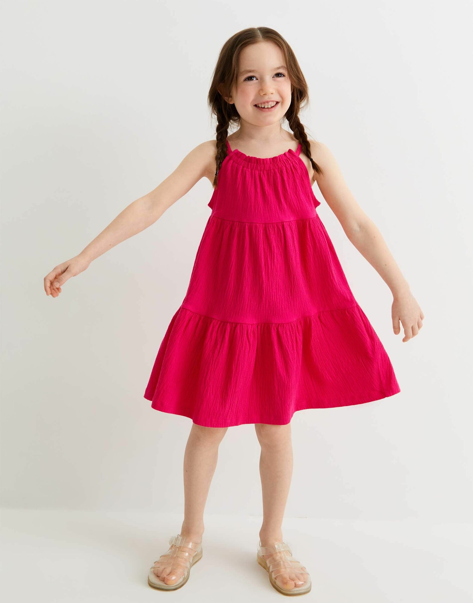 Платье Gloria Jeans комплект размер 4-6л/116 розовый