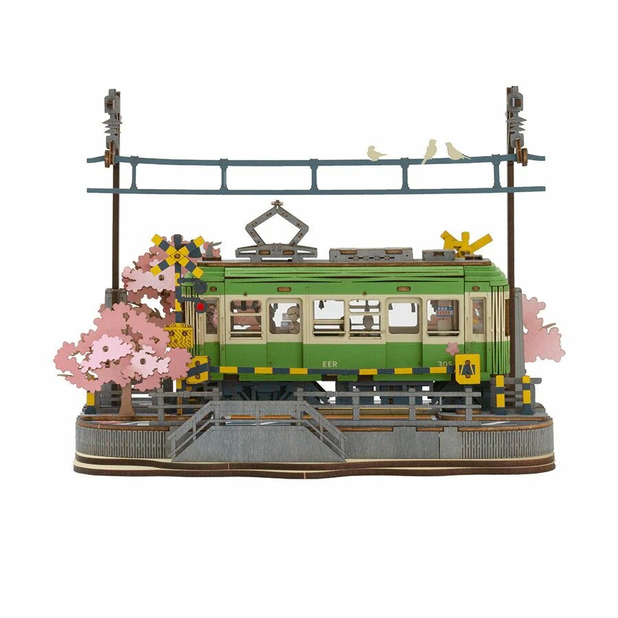 Деревянный конструктор Путешествие по сакуре Robotime Sakura Journey — фото 1