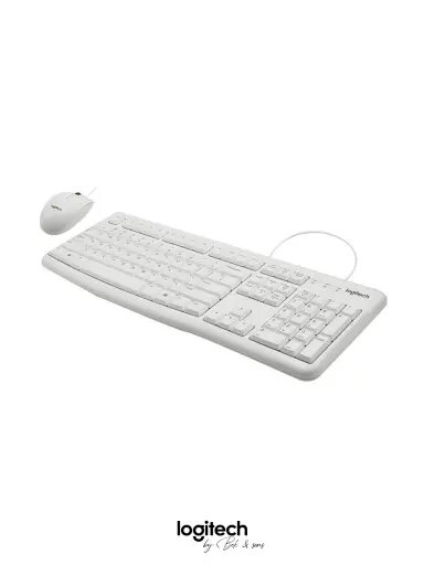 Комплект Logitech Wireless MK120, клавиатура и мышь, проводной — фото 1